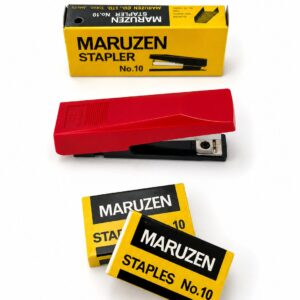 Cucitrice tascabile Maruzen Stapler No. 10 – Pinzatrice compatta da ufficio