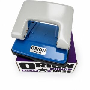 Perforatore Bucafogli Maruzen Orion Punch No. 28 – Perforatore a 2 Fori da Scrivania